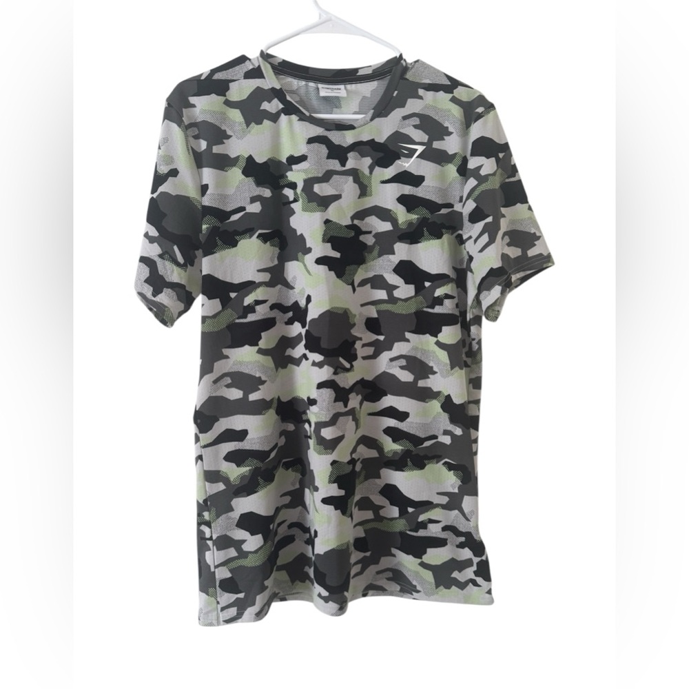 Gymshark Camouflage Men's Shirt Size M